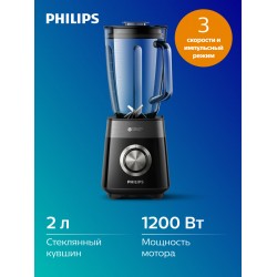 Стационарный блендер Philips HR3030/00 (черный)