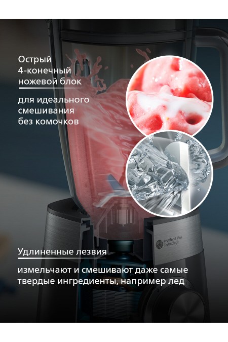 Стационарный блендер Philips HR3030/00 (черный) 5