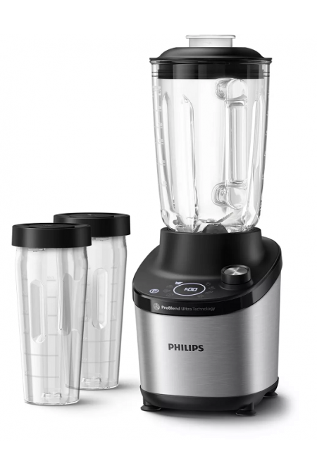 Стационарный блендер Philips HR3760/10 (черный/серебристый) 