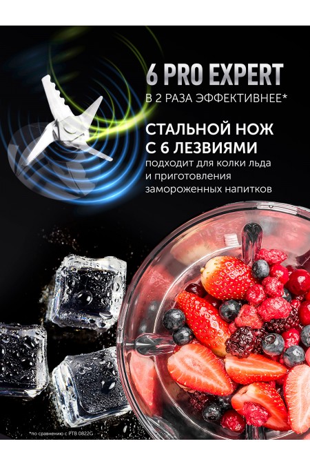 Стационарный блендер Polaris PTB 1037G (графитовый/серебристый) 2