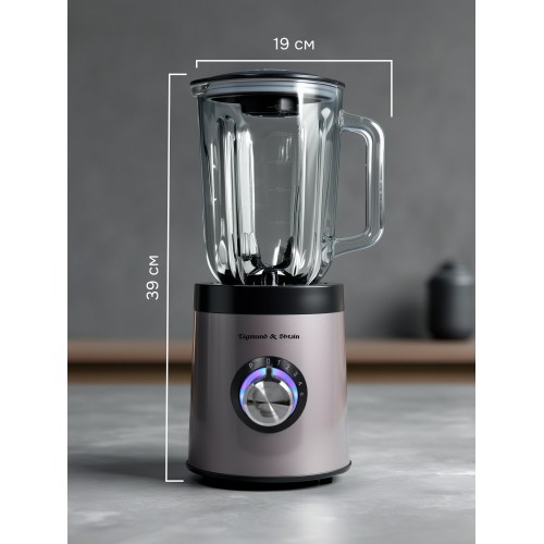 Стационарный блендер Zigmund Shtain BS-441 D (серебристый) 9