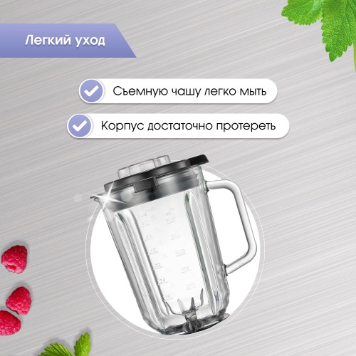 Стационарный блендер Zigmund Shtain BS-442D (антрацит) 3