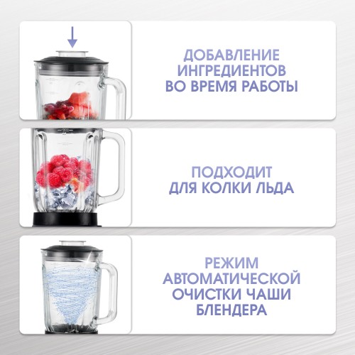 Стационарный блендер Zigmund Shtain BS-446 D (черный) 3