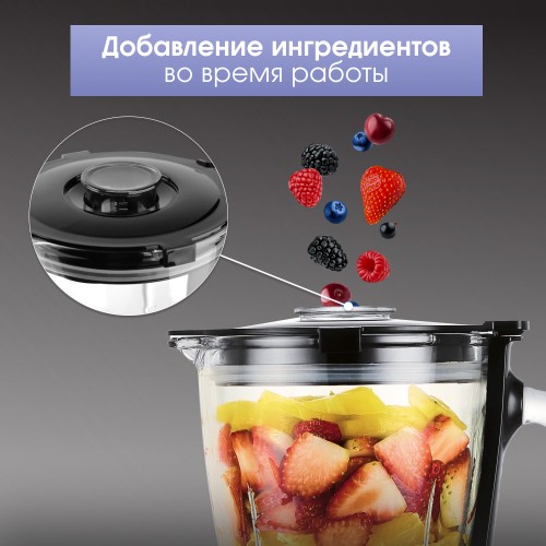 Стационарный блендер Zigmund Shtain BS-448 D (серебристый/черный) 4