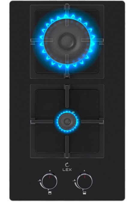 Газовая варочная панель Lex GVG 324 BBL (black) 2