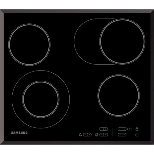 Электрическая варочная панель Samsung NZ64T3516QK/WT (черный) 