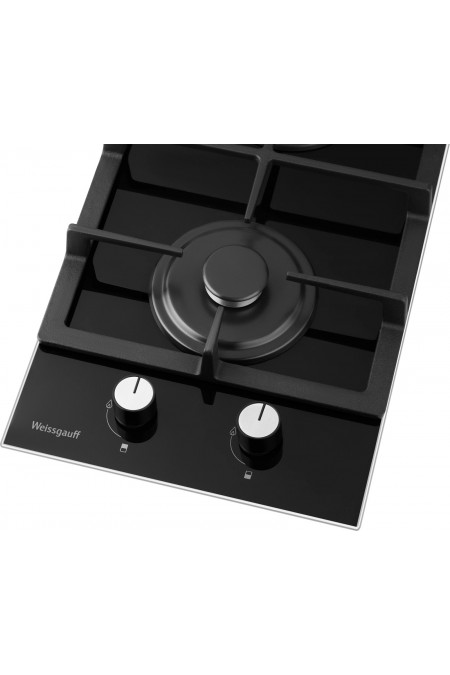 Газовая варочная панель Weissgauff HGG 320 BGL (черный) 2