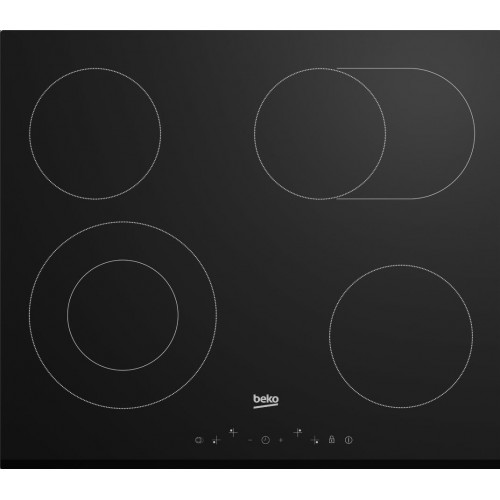 Электрическая варочная панель Beko BHC6440KBEB (черный) 