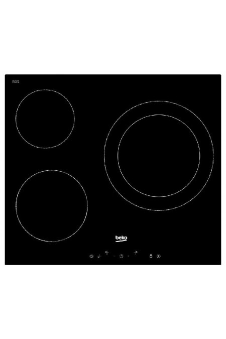 Электрическая варочная панель Beko HIC 63401 T (черный) 1