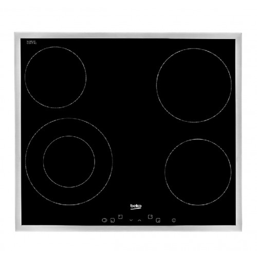 Электрическая варочная панель Beko HIC 64402 X (черный/серебристый) 