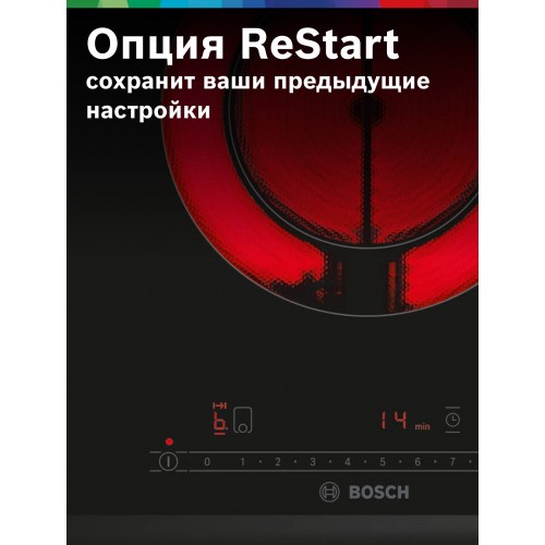 Электрическая варочная панель Bosch PKF375FP2E (черный) 3