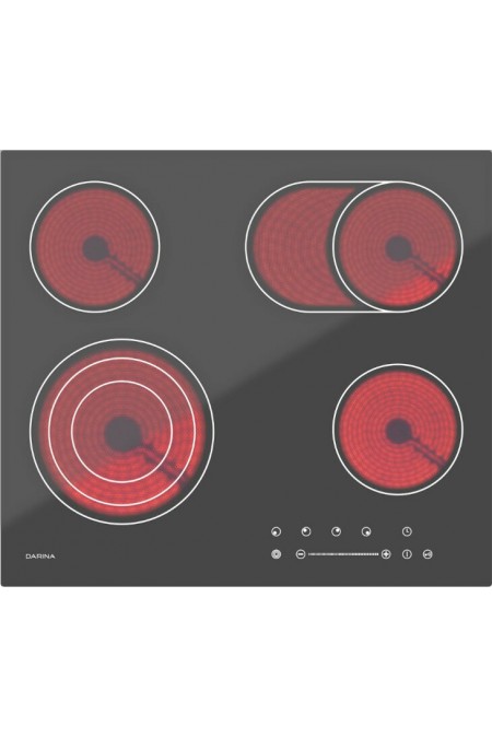 Электрическая варочная панель DARINA 4P E329 B (черный) 