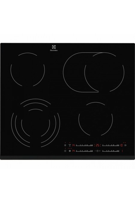 Электрическая варочная панель Electrolux EHF 6547 FXK (черный) 