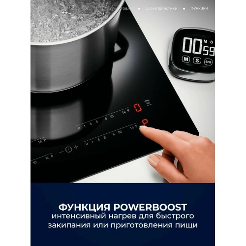 Электрическая варочная панель Electrolux EIV63443CT (черный) 7