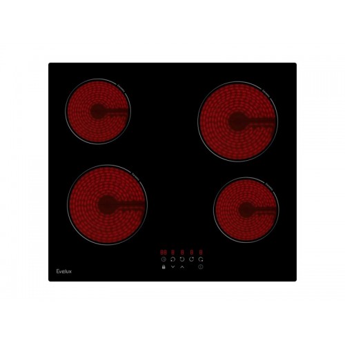 Электрическая варочная панель Evelux HEV 640 B (черный) 1