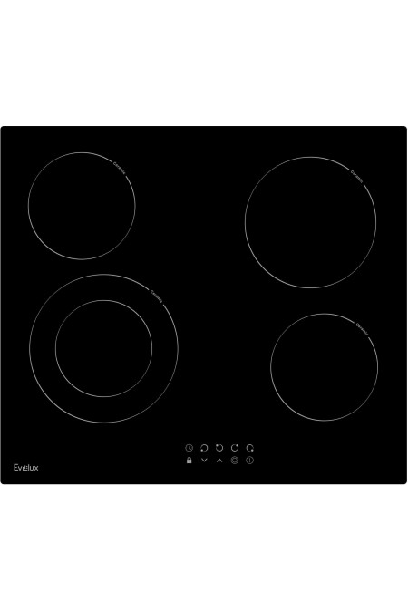 Электрическая варочная панель Evelux HEV 641 B (черный) 
