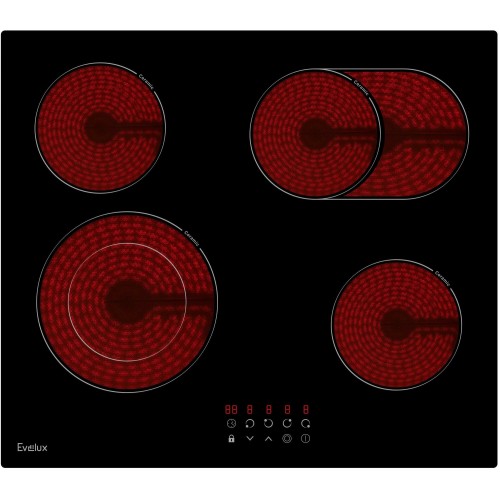 Электрическая варочная панель Evelux HEV 642 W (белый) 
