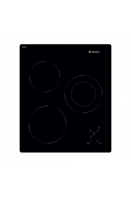 Электрическая варочная панель GEFEST ПВЭ 4100 (черный) 