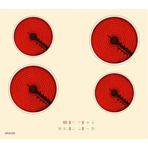 Электрическая варочная панель GRAUDE EK 60.0 C (черный) 