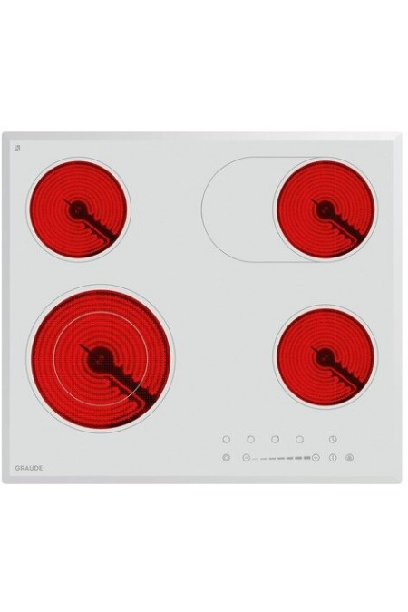 Электрическая варочная панель GRAUDE EK 60.2 WF (белый) 4