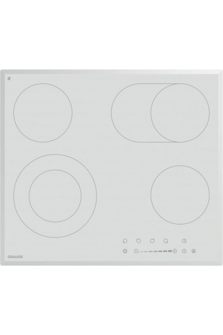Электрическая варочная панель GRAUDE EK 60.2 WF (белый) 7