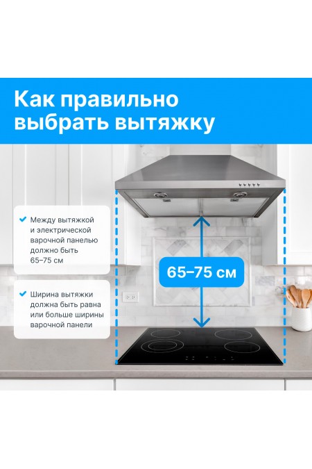 Электрическая варочная панель Haier HHY-C53NVB (черный) 1