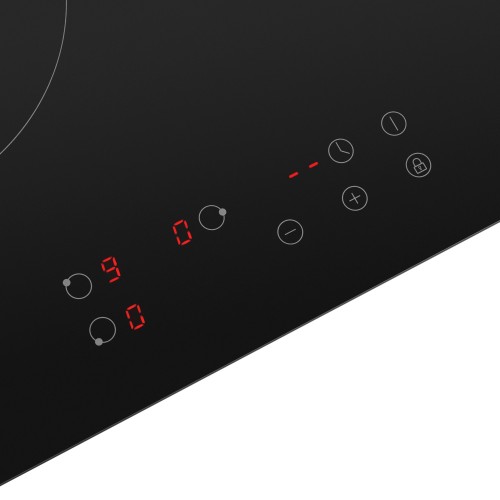 Электрическая варочная панель HOMSair HVY43BK (черный) 4