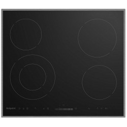Электрическая варочная панель Hotpoint-Ariston HR 6T2 X S (черный)