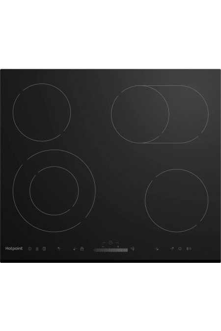 Электрическая варочная панель Hotpoint-Ariston HR 6T5 B S (черный) 