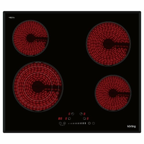 Электрическая варочная панель Korting HK 63500 B (черный) 