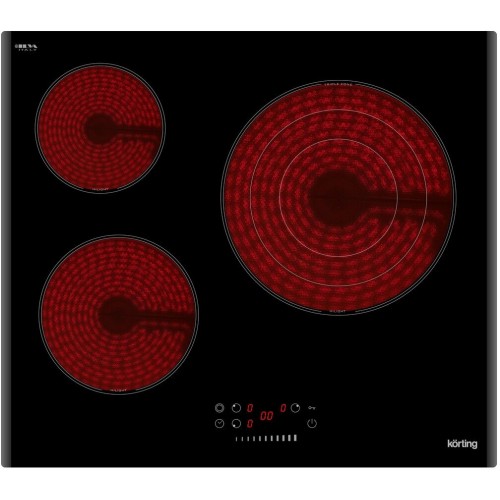 Электрическая варочная панель Korting HK 6351 B3 (черный) 