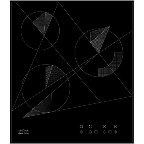 Электрическая варочная панель Krona FIDATO 45 BL (черный) 