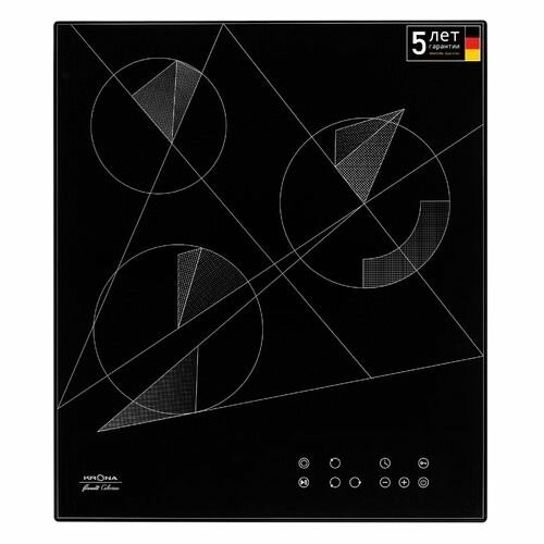 Электрическая варочная панель Krona FIDATO 45 BL (черный) 2
