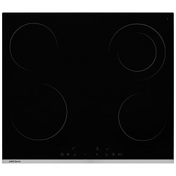 Электрическая варочная панель Krona LUNA 60 BL/S K (нержавеющая сталь/черный)