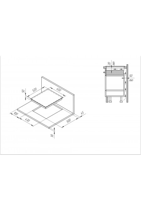Электрическая варочная панель Kuppersberg ECS 402 (черный) 3
