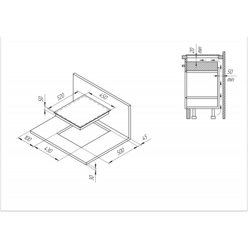 Электрическая варочная панель Kuppersberg ECS 402 (черный) 3