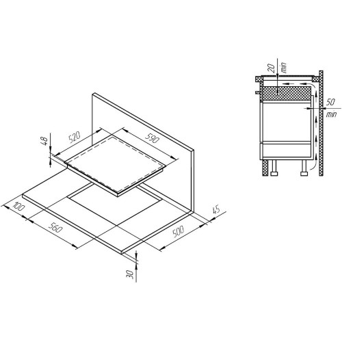 Электрическая варочная панель Kuppersberg ECS 603 (черный) 3