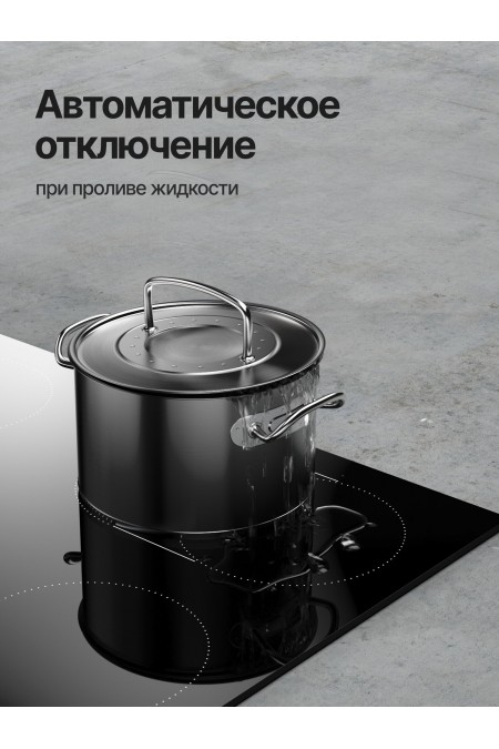 Электрическая варочная панель Kuppersberg ECS 624 (черный) 3