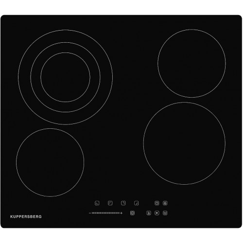 Электрическая варочная панель Kuppersberg ECS 630 (черный) 