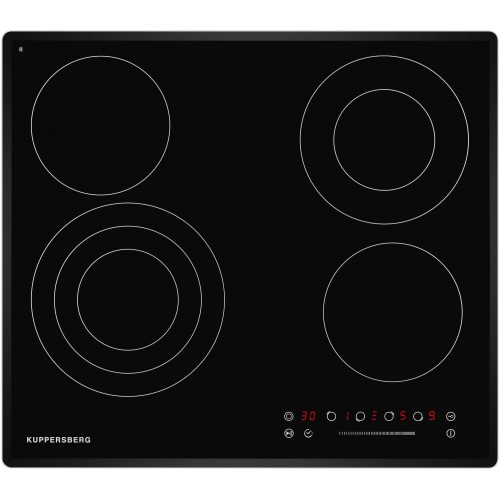 Электрическая варочная панель Kuppersberg ECS 632 F (черный) 