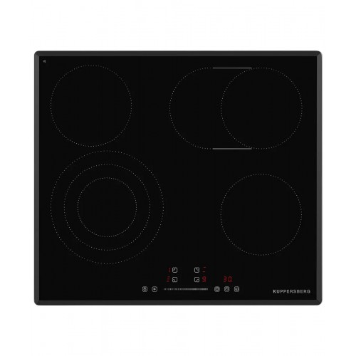 Электрическая варочная панель Kuppersberg ECS 639 F (черный) 