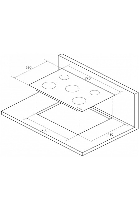 Электрическая варочная панель Kuppersberg ECS 702 (черный) 4