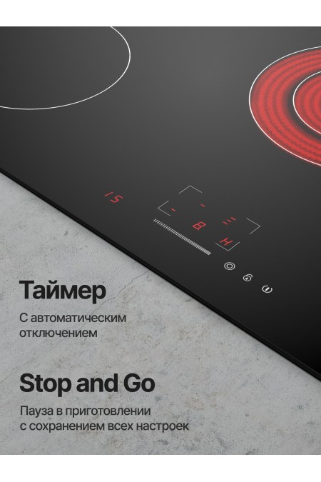 Электрическая варочная панель Kuppersberg ECS 902 (черный) 2