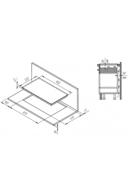 Электрическая варочная панель Kuppersberg EMS 901 (черный) 3