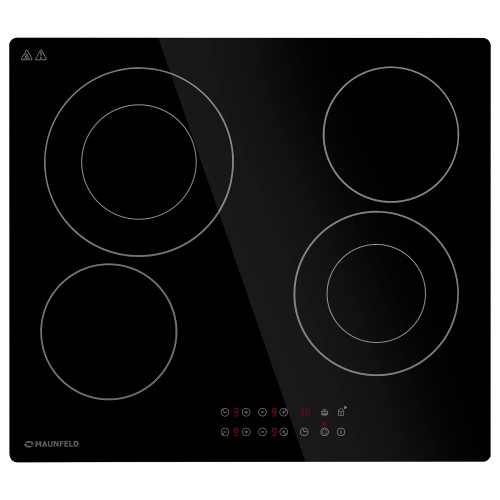 Электрическая варочная панель Maunfeld CVCE594DBK LUX (черный) 4