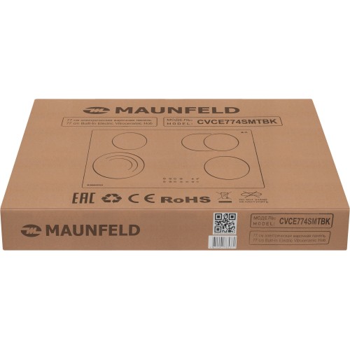 Электрическая варочная панель MAUNFELD CVCE774SMTBK (черный) 9