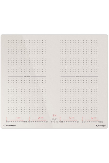 Электрическая варочная панель Maunfeld CVI594SF2BG Inverter (белый) 
