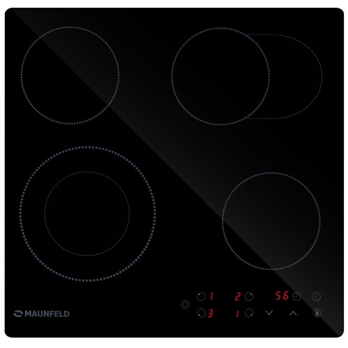 Электрическая варочная панель Maunfeld EVCE594SMDPBK (черный) 