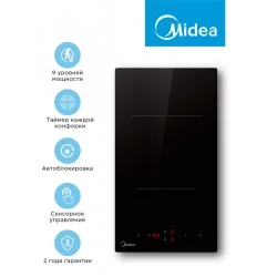 Электрическая варочная панель Midea MCH32202 (черный)