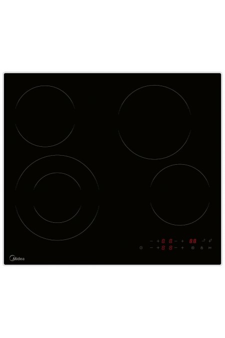 Электрическая варочная панель Midea MCH64401SX (черный) 